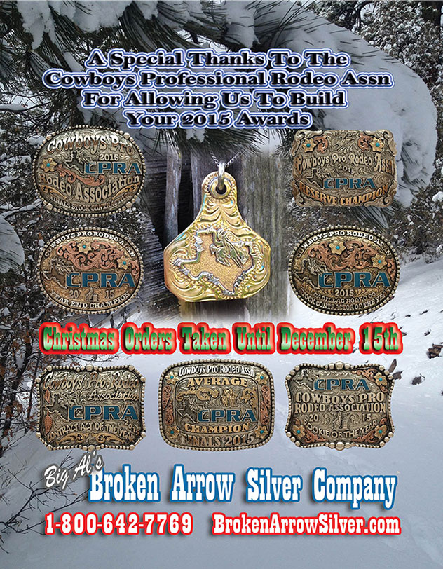 Broken Arrow Silver December 2015 Buckle Series